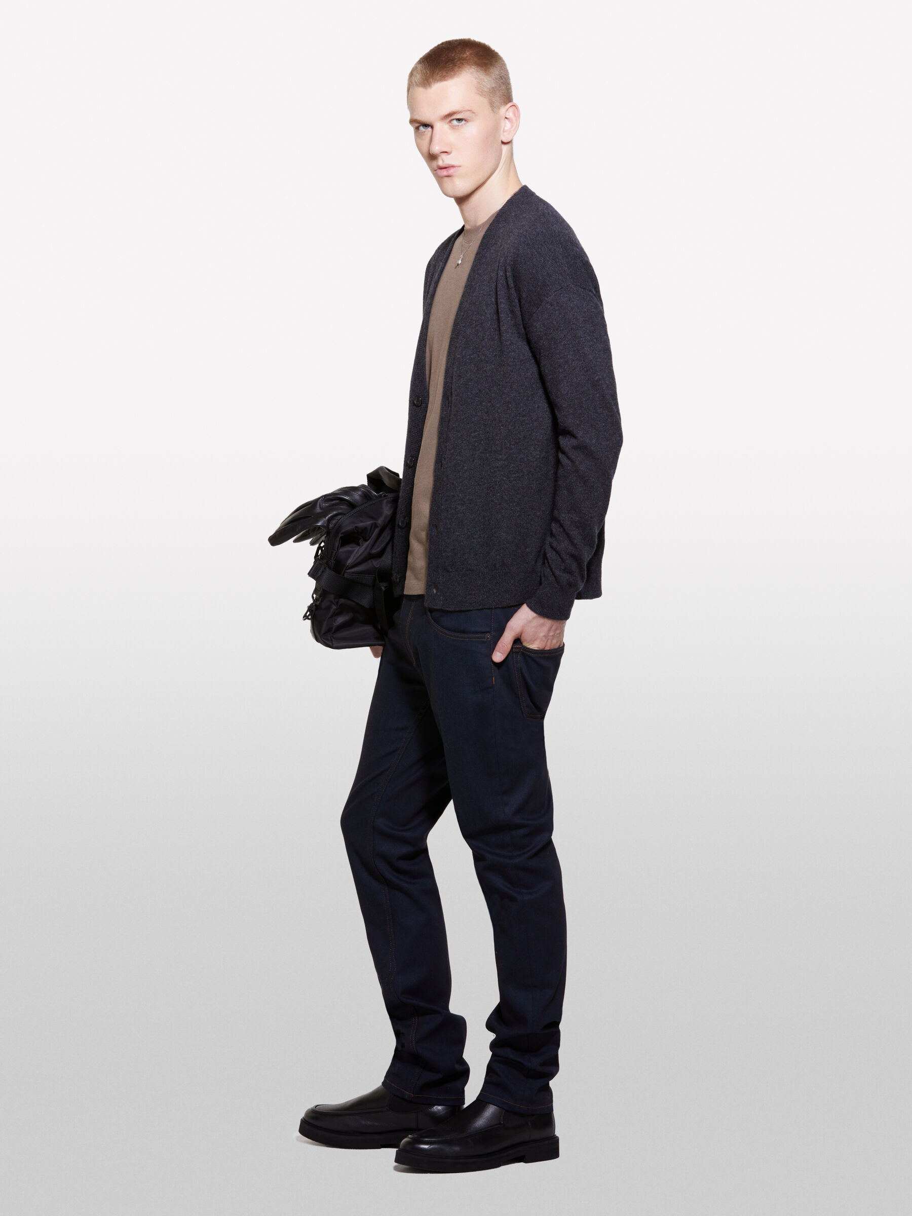 L/S CARDIGAN Men image number null