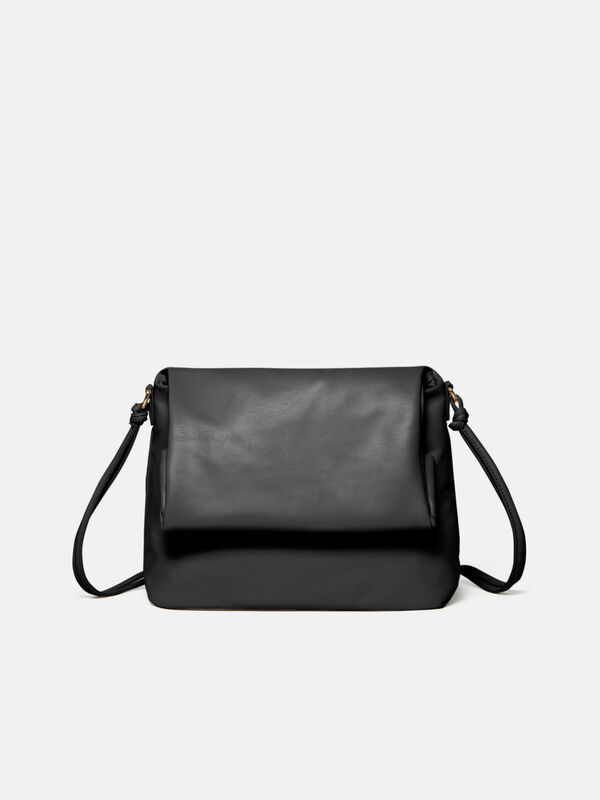 Sisley Crossbody Pochette Shoulder Womens Bag Messenger Unisex Black Purse  Pouch 
