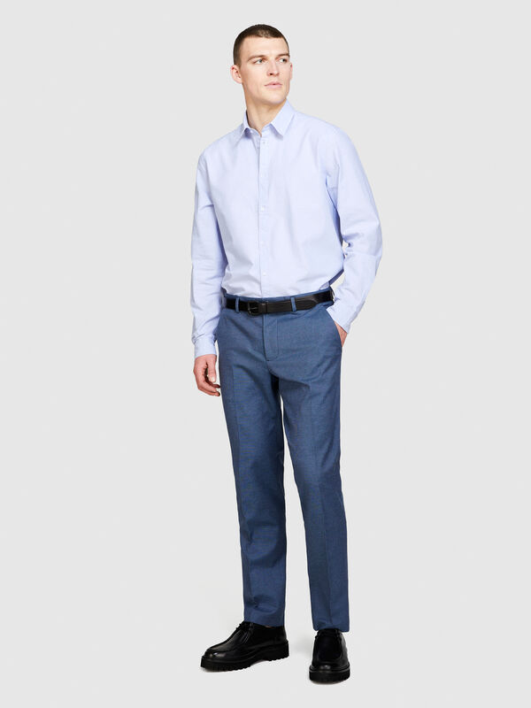 Oxford shirt Oxford shirt - men's slim fit shirts | Sisley