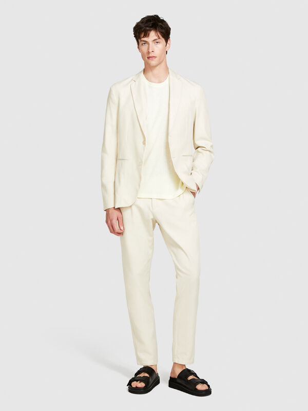 Slim comfort fit blazer - men's blazers | Sisley