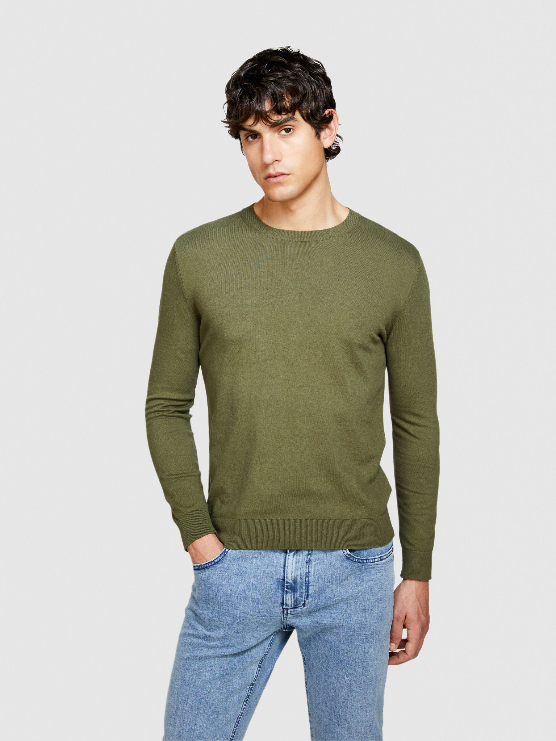 Slim sweater store