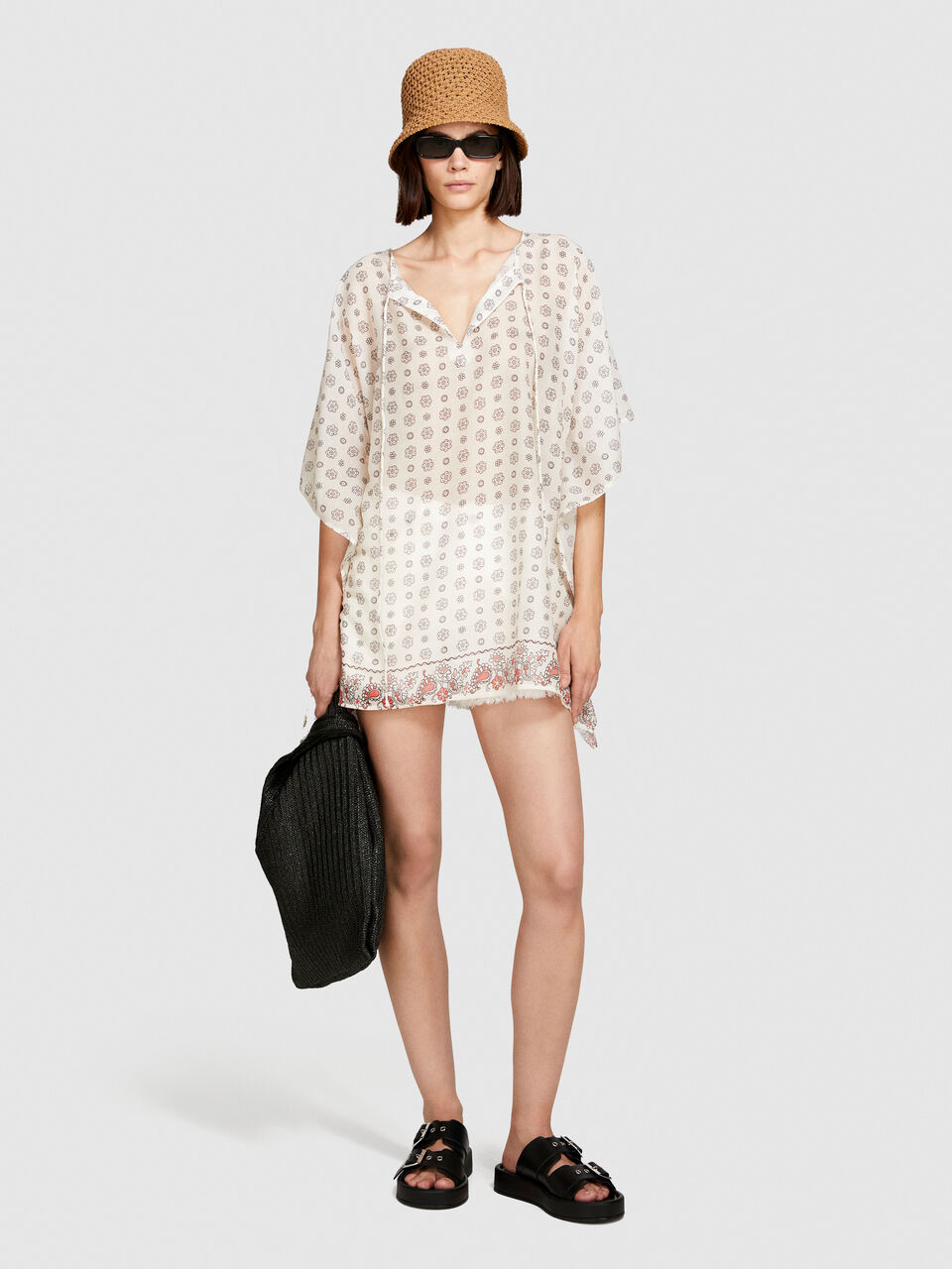 Printed kaftan Women image number null