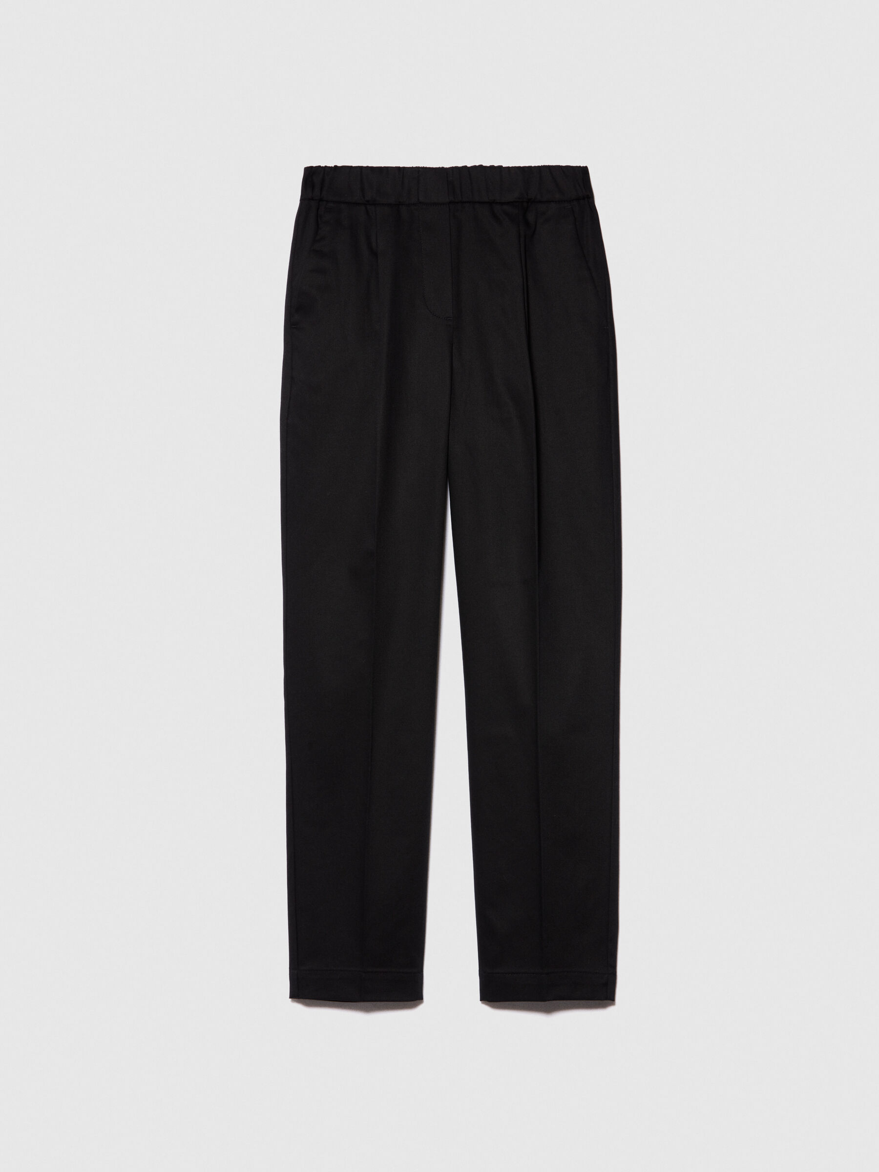 Solid color joggers Women image number null
