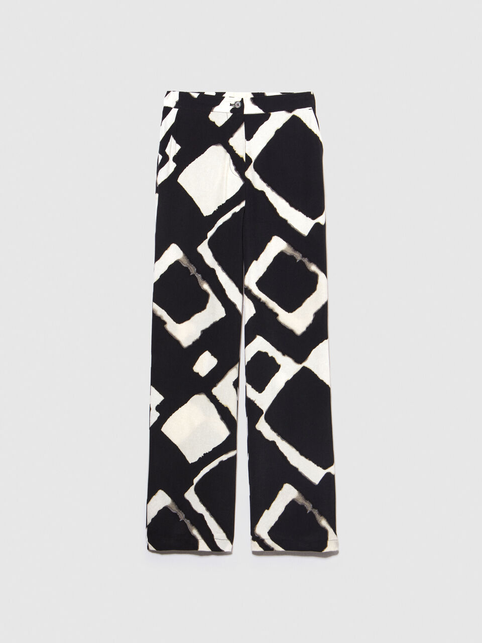 Printed trousers Women image number null