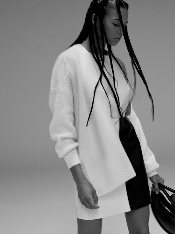 Oversized cardigan - women's cardigans | Sisley