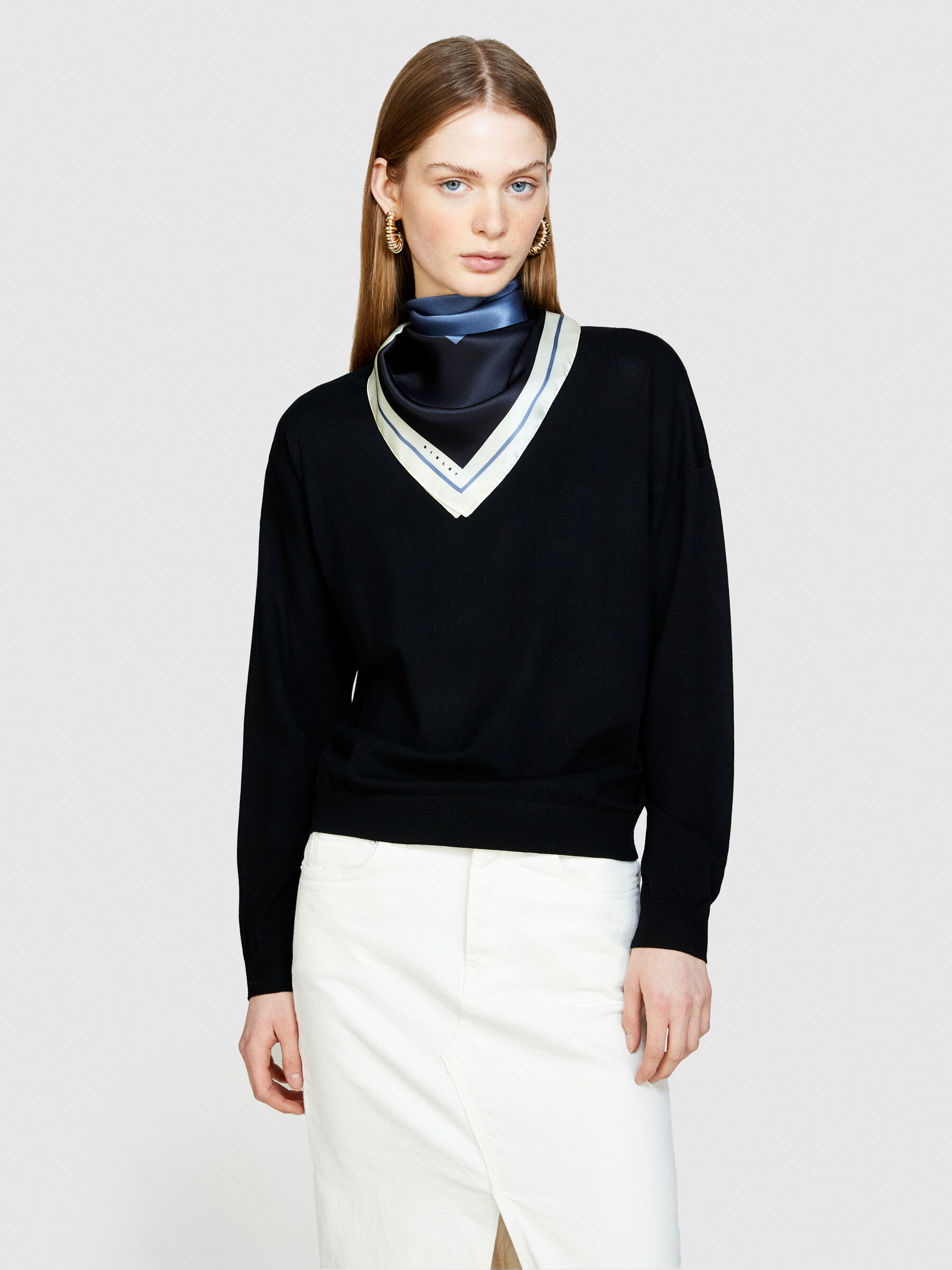 SQUARE SCARF Women image number null