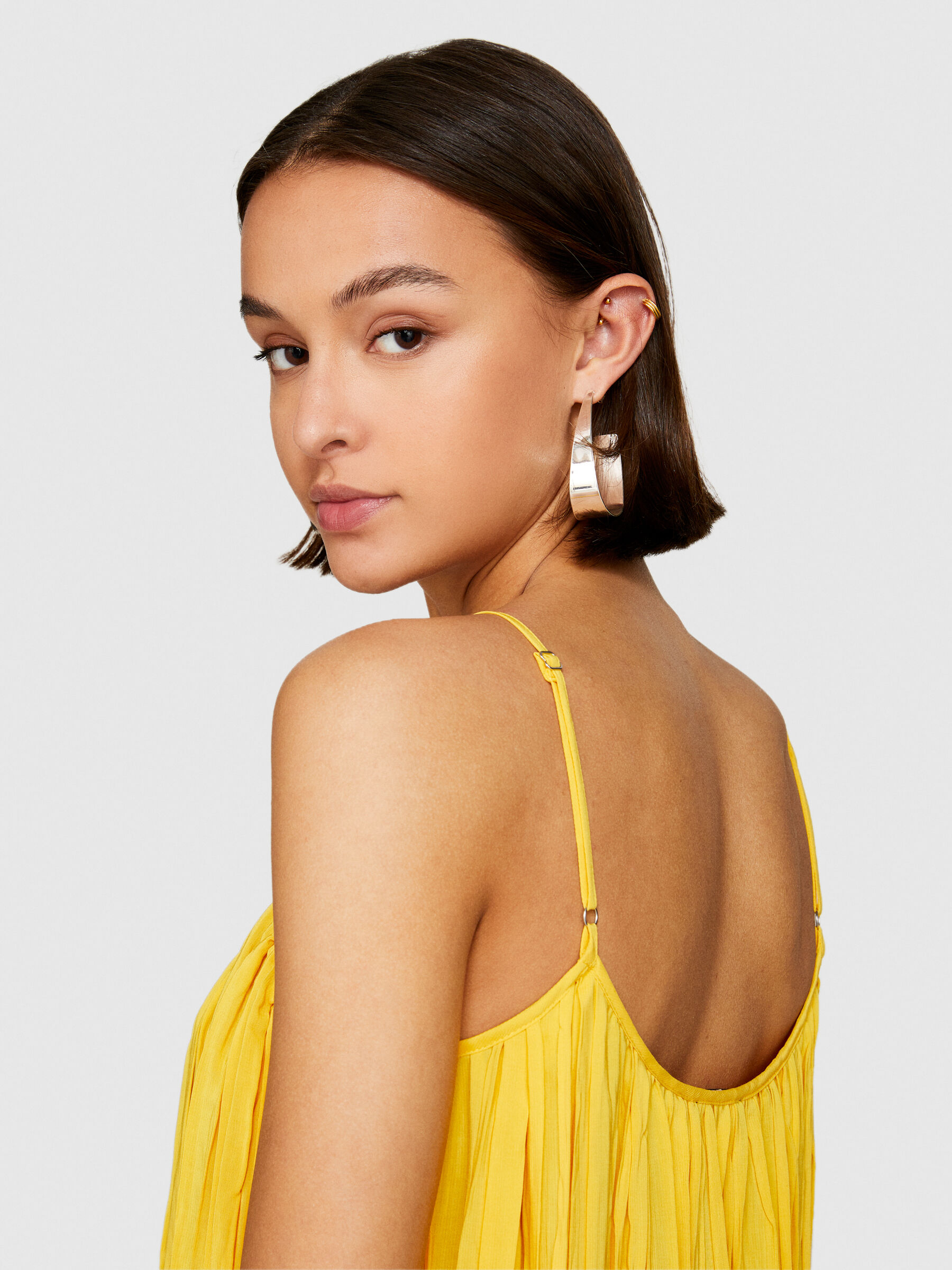 Pleated dress Women image number null