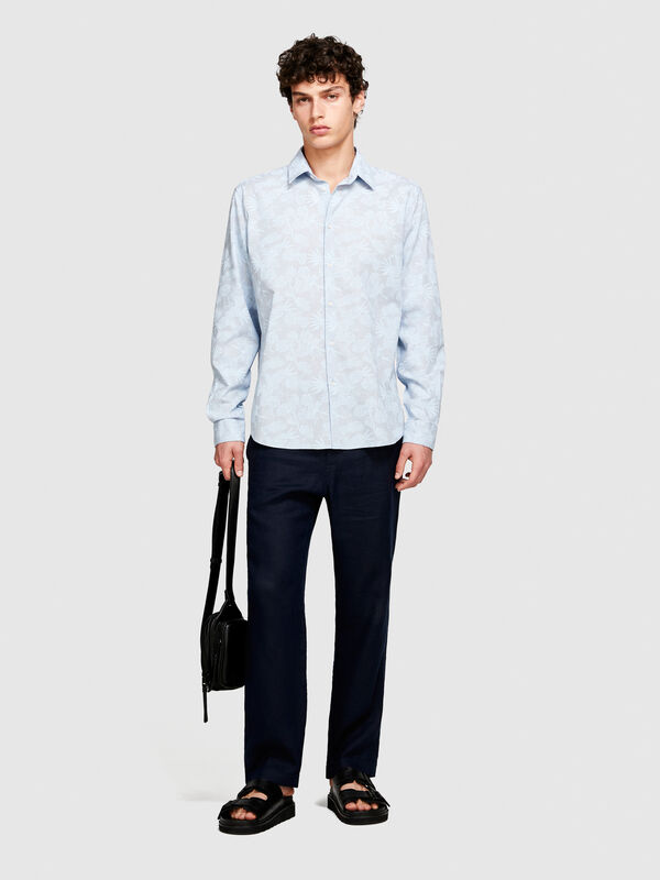 Printed shirt - men's regular fit shirts | Sisley