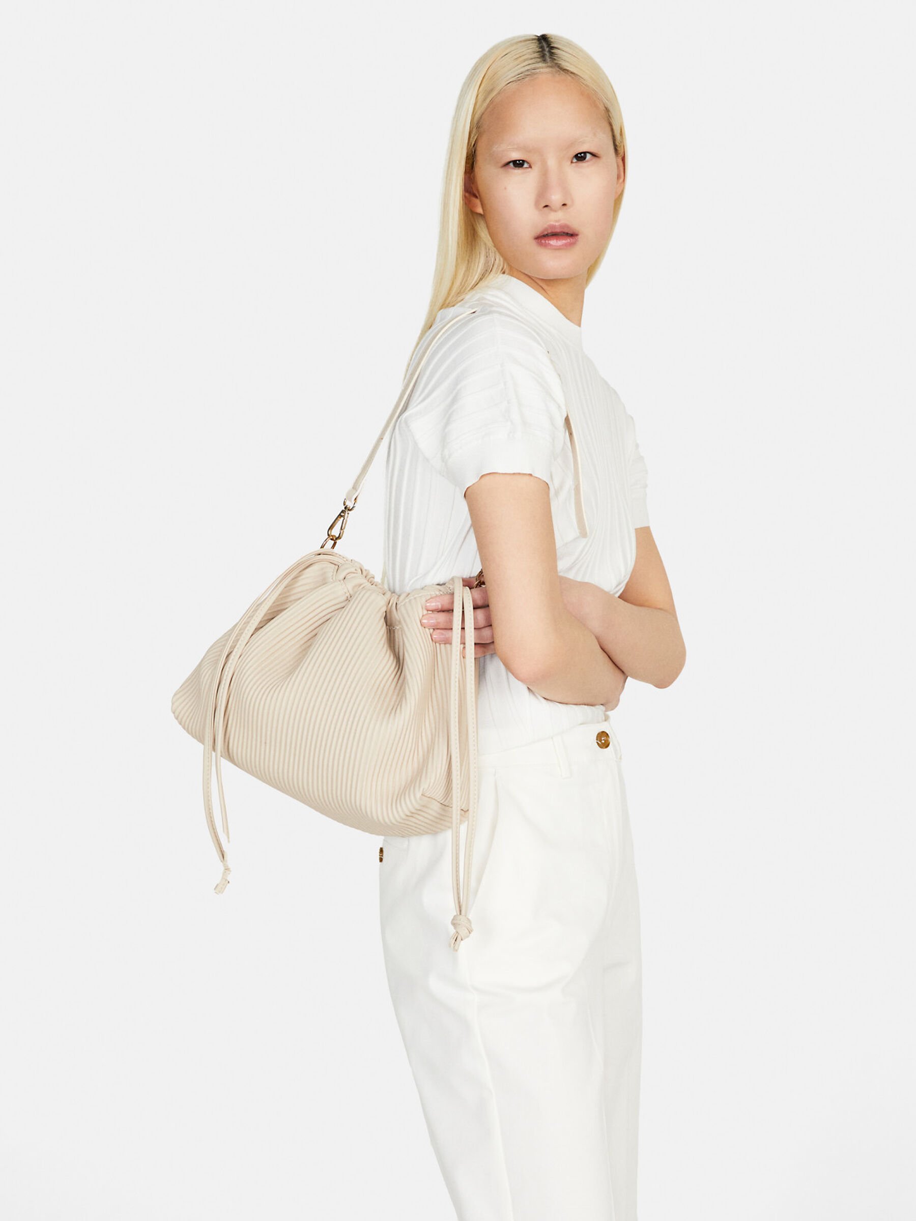 Little Earth Women's Crossbody Bags - White
