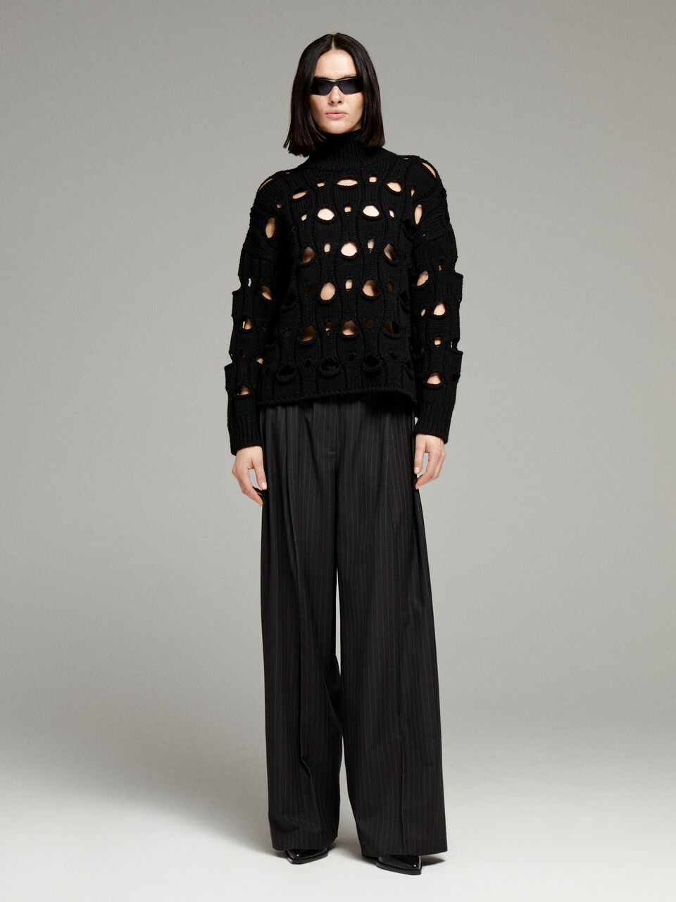 TURTLE NECK SWEATER Women image number null