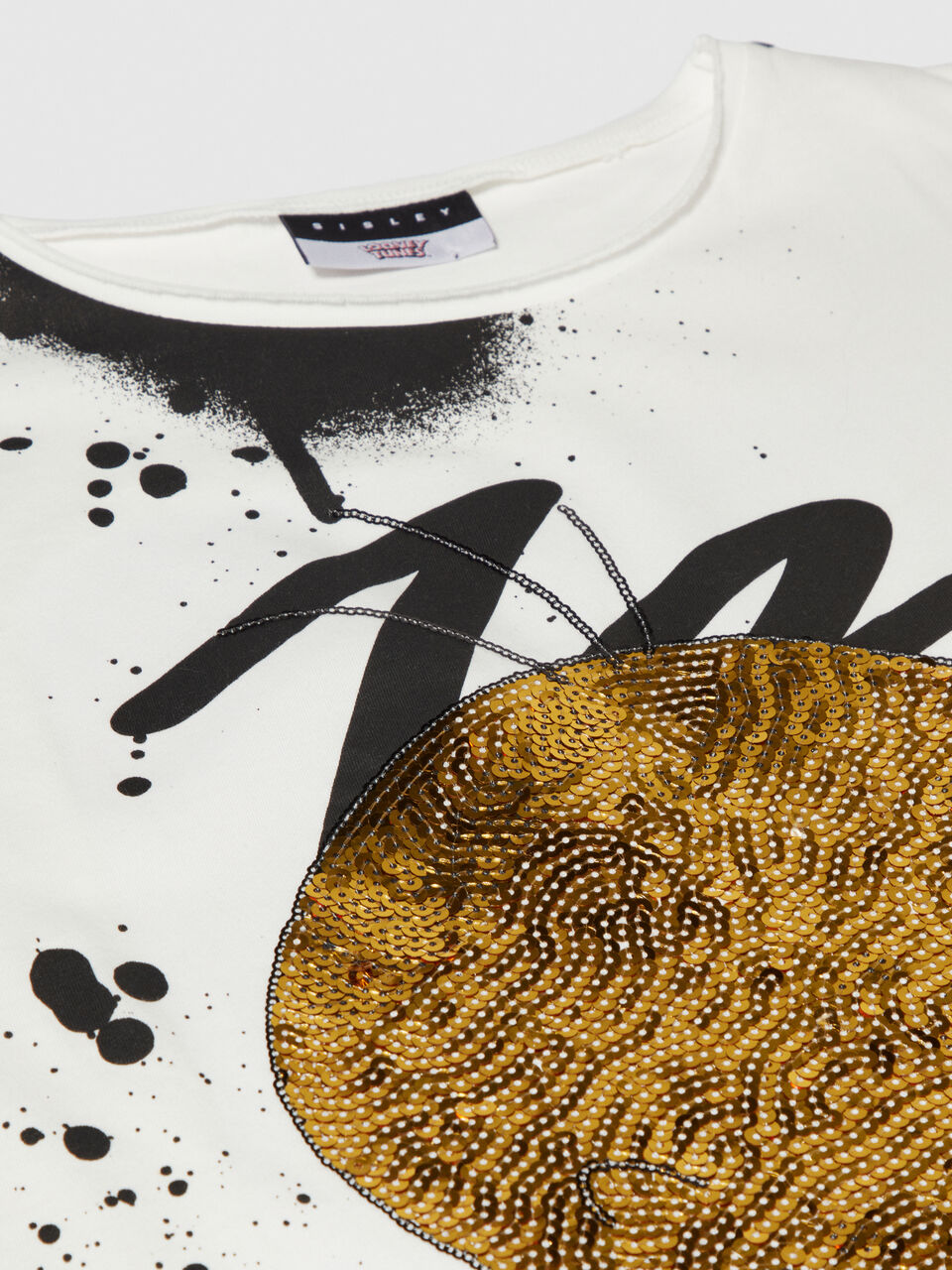 Oversized ©Looney Tunes t-shirt with sequins Junior Girl image number null