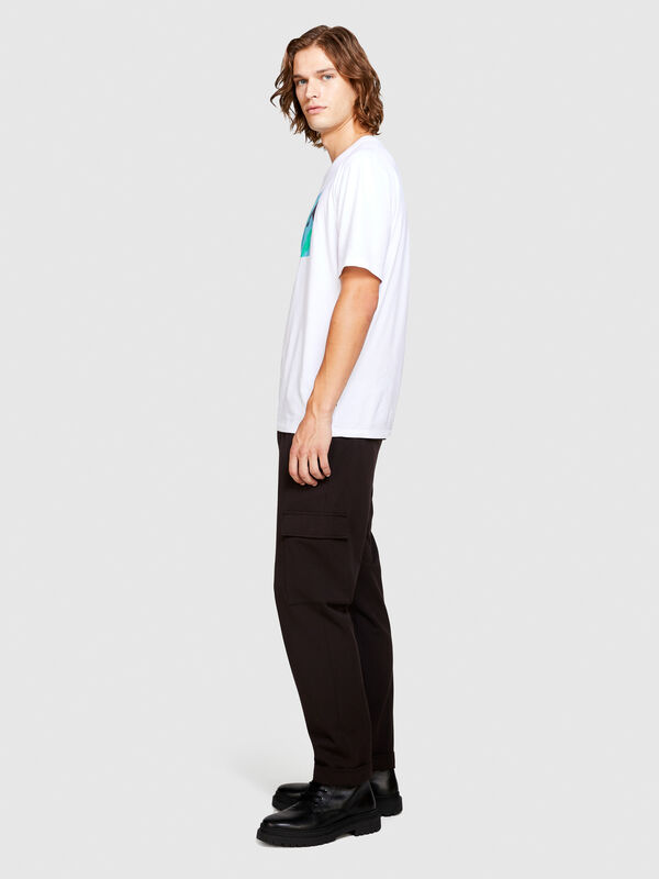 Trousers with pockets - men's cargo trousers | Sisley