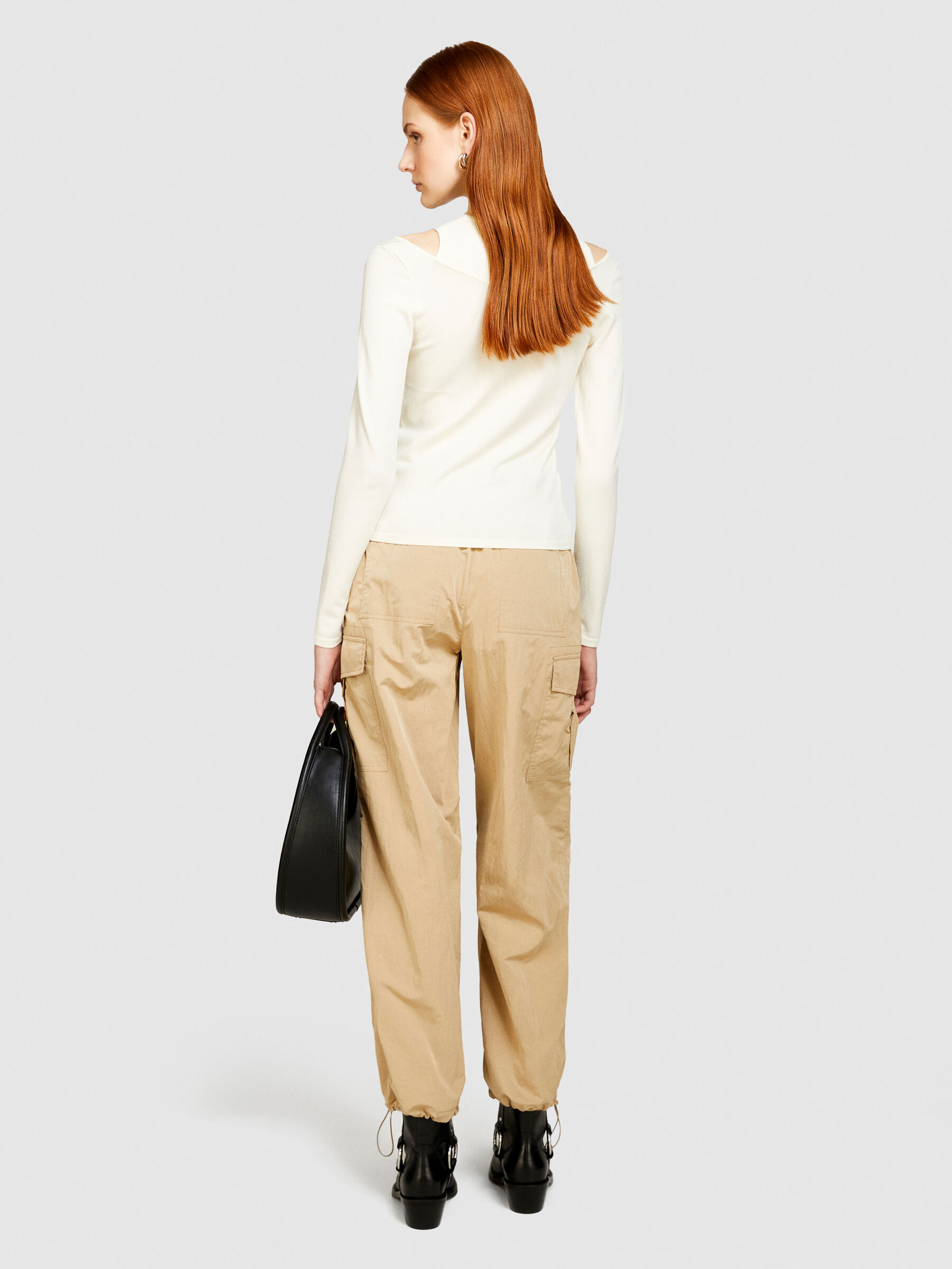 Sweater with porthole Women image number null