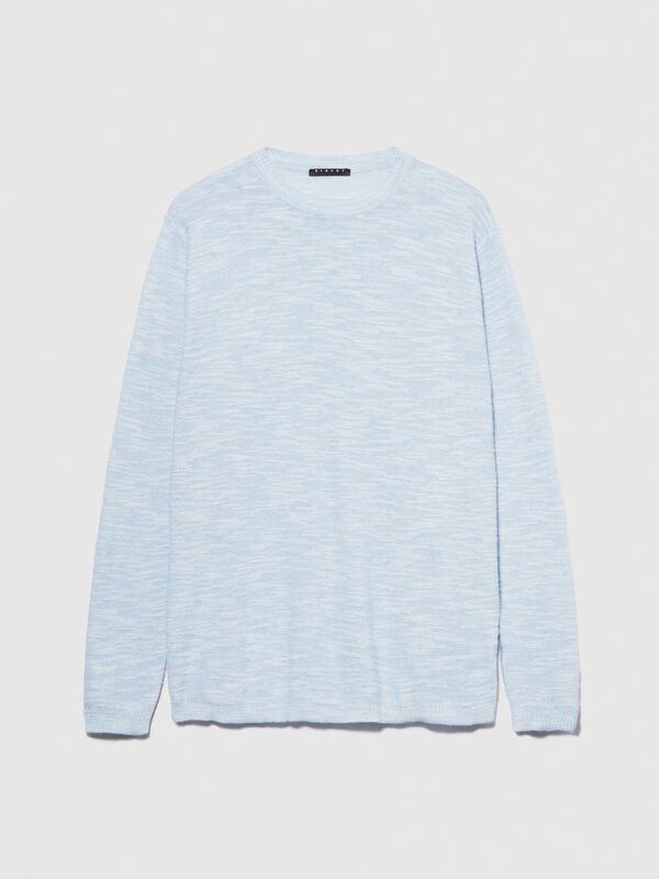Marl sweater - men's crew neck sweaters | Sisley