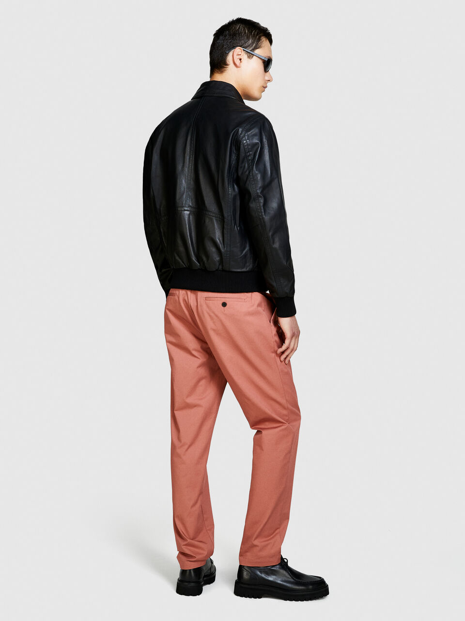 Leather jacket Men image number null