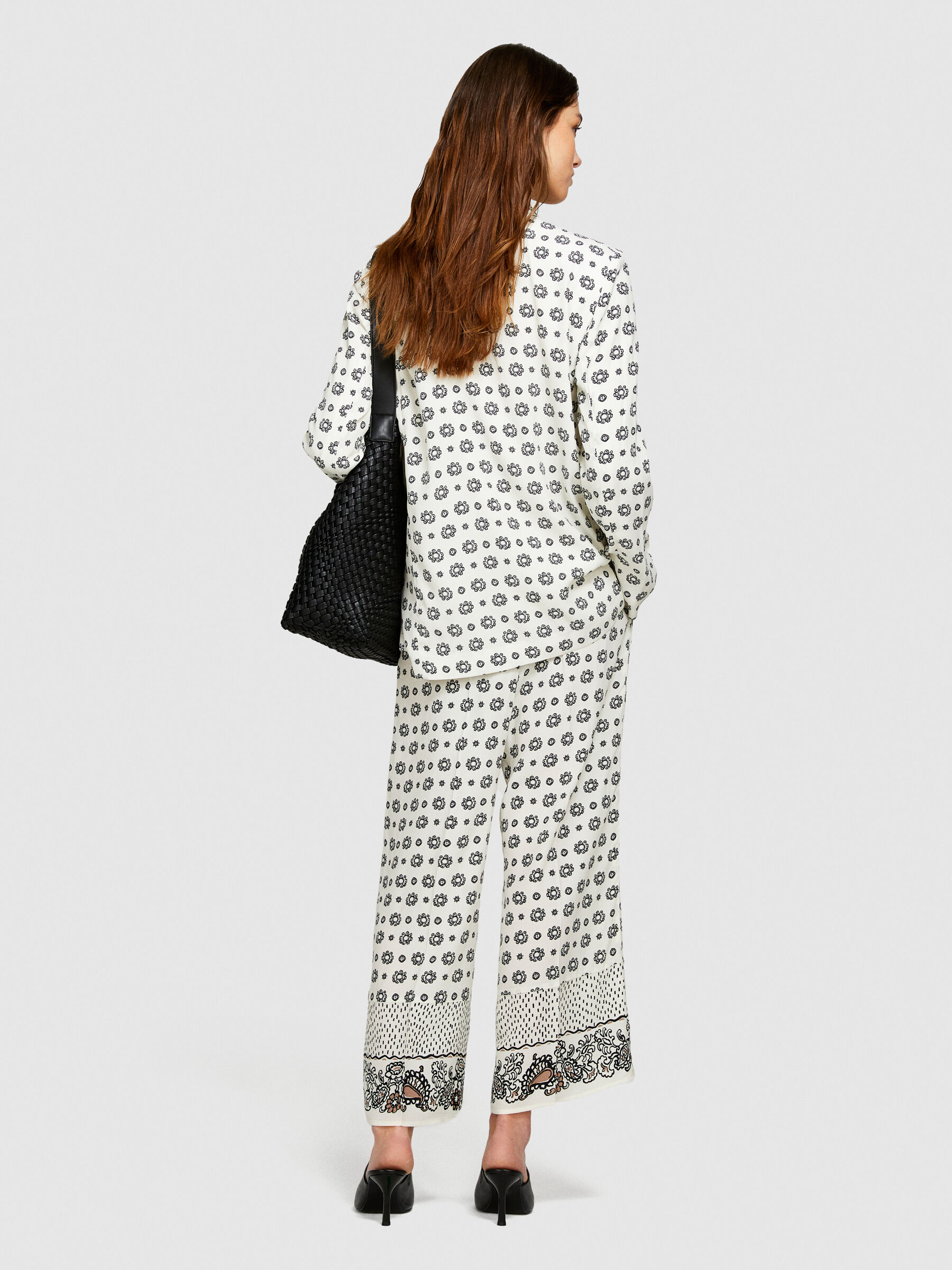 Printed blazer Women image number null