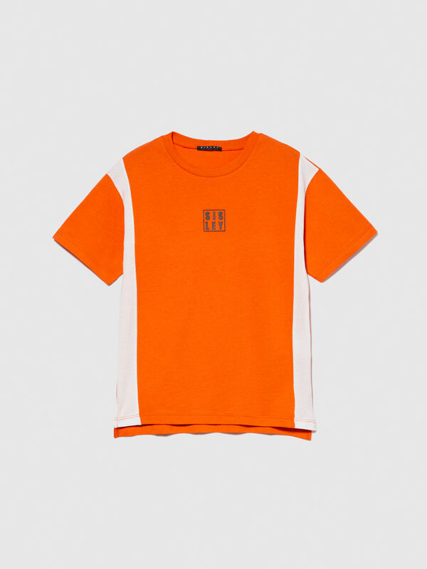 Clashing t-shirt - boys' short sleeve t-shirts | Sisley Young