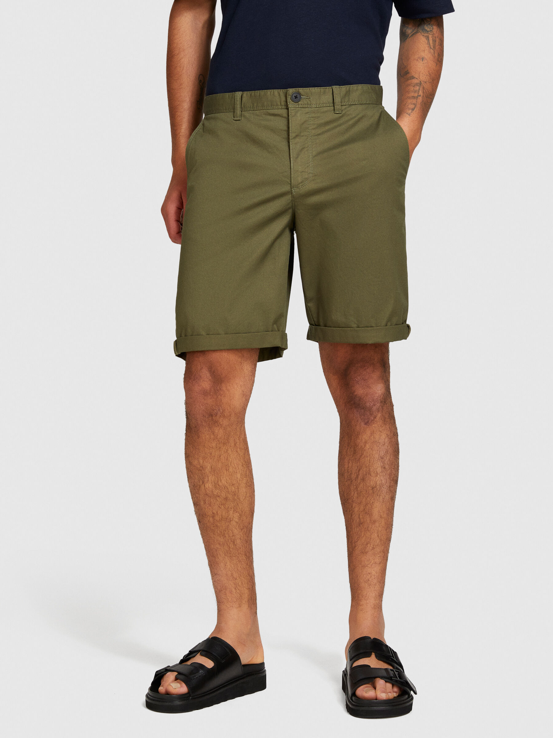 Slim fit bermudas Men image number null