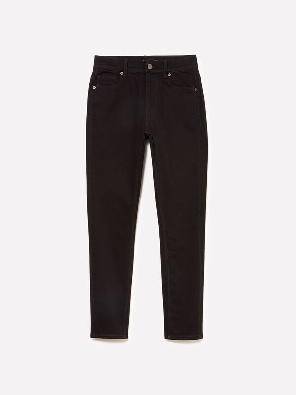 Black Style 69 slim fit jeans - women's slim fit jeans | Sisley