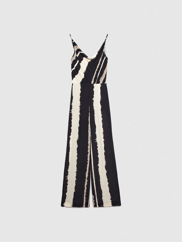 Printed jumpsuit - women's jumpsuits | Sisley