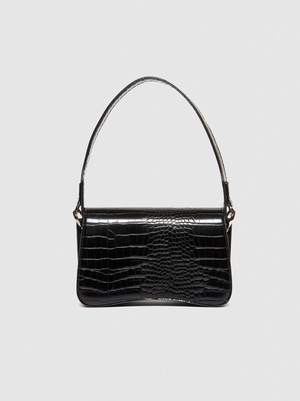 Croc print bag Women image number null