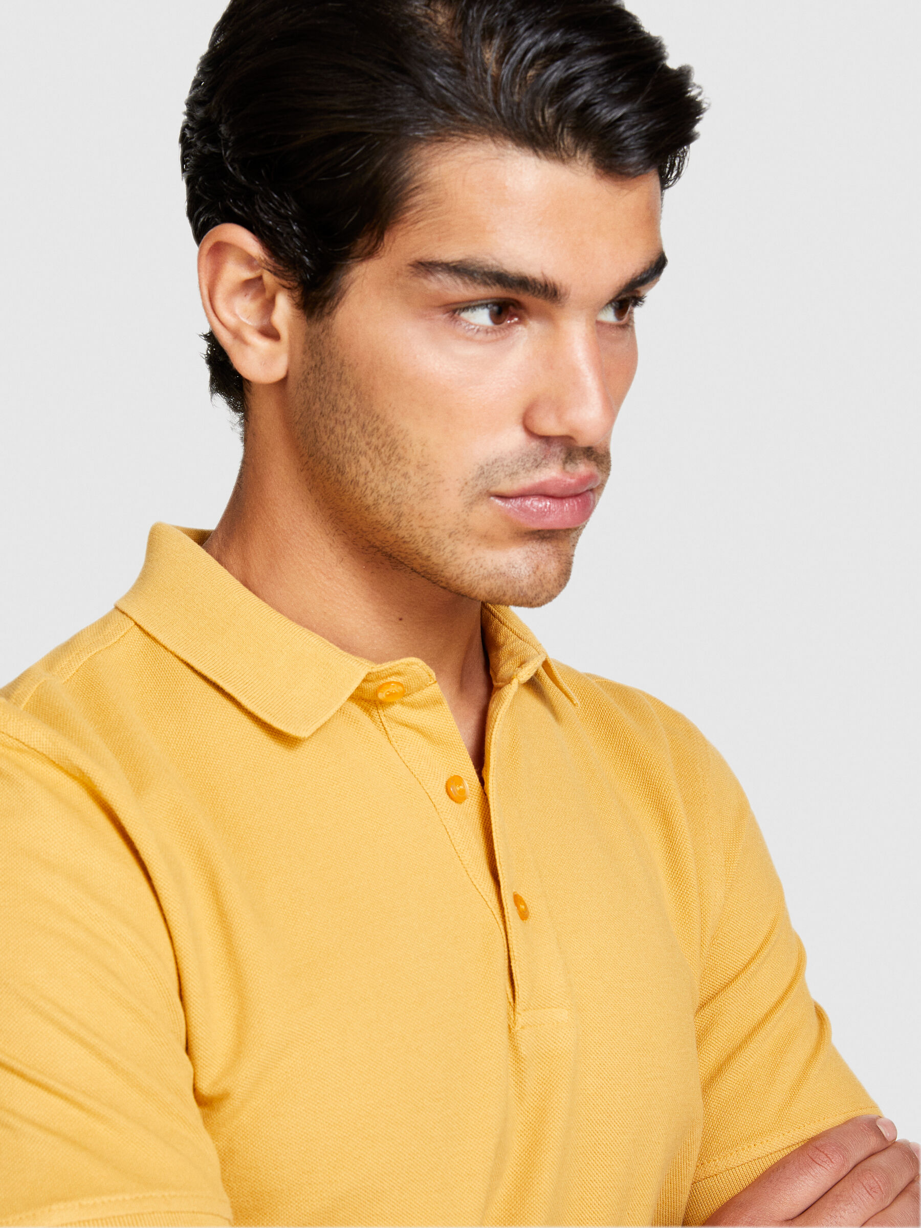 Slim fit polo Men image number null