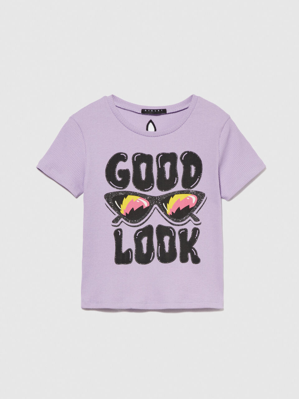 T-shirt with print and cut-out Junior Girl image number null
