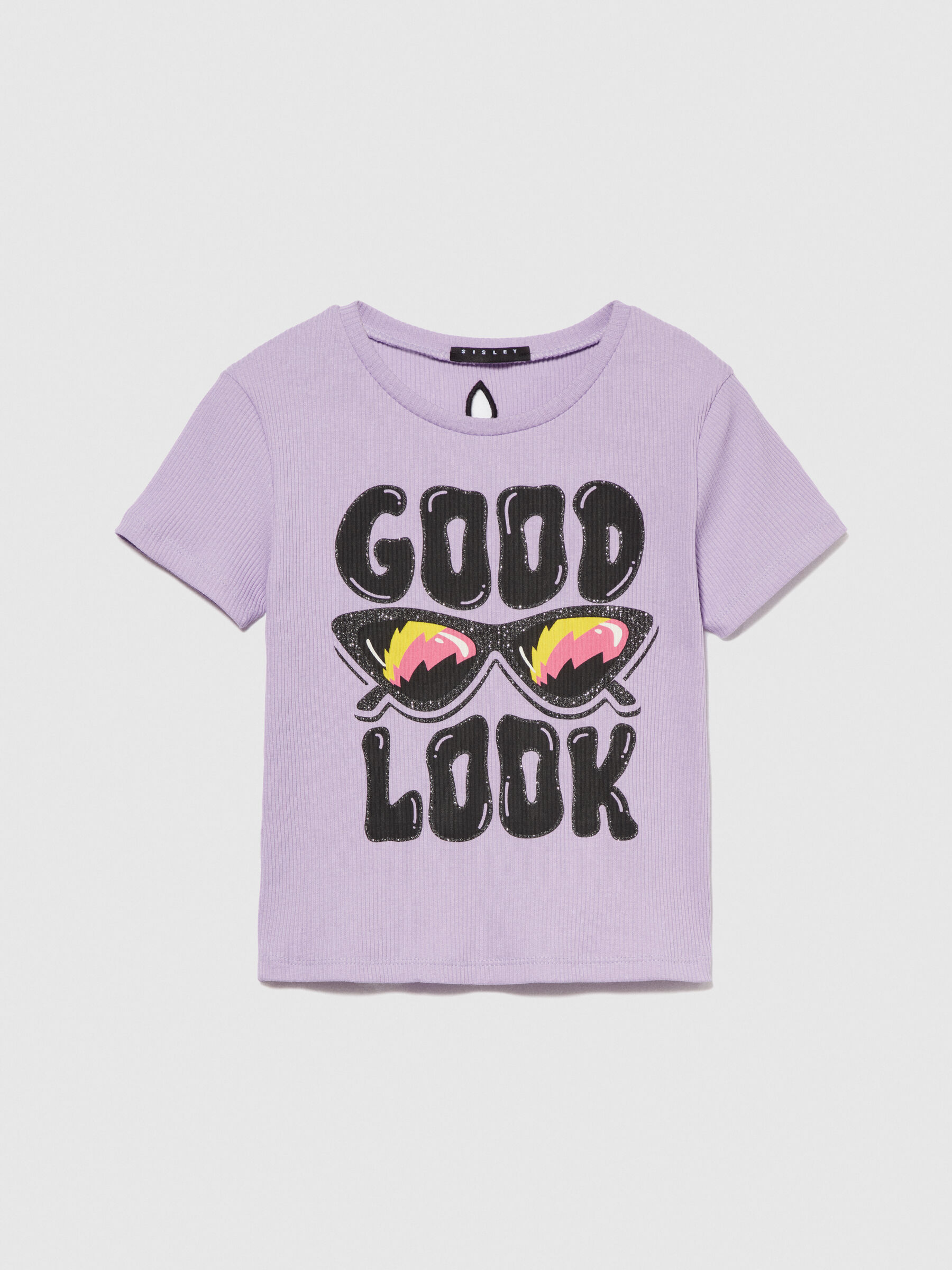 T-shirt with print and cut-out Junior Girl image number null