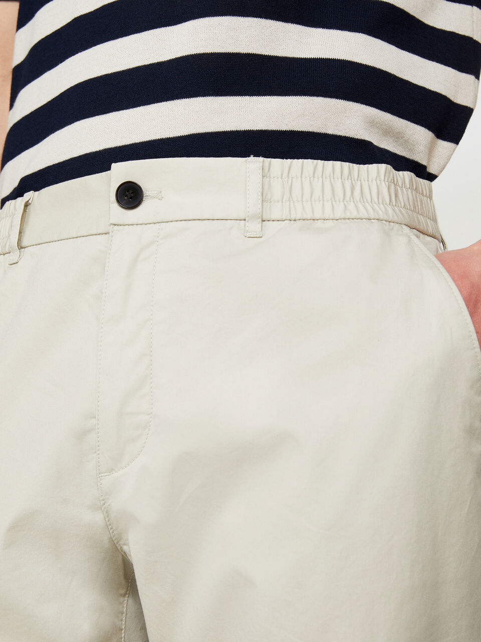 Tapered fit trousers Men image number null