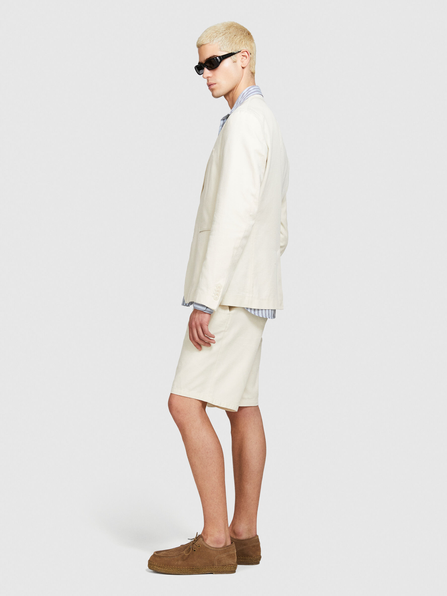 Slim comfort fit bermudas Men image number null