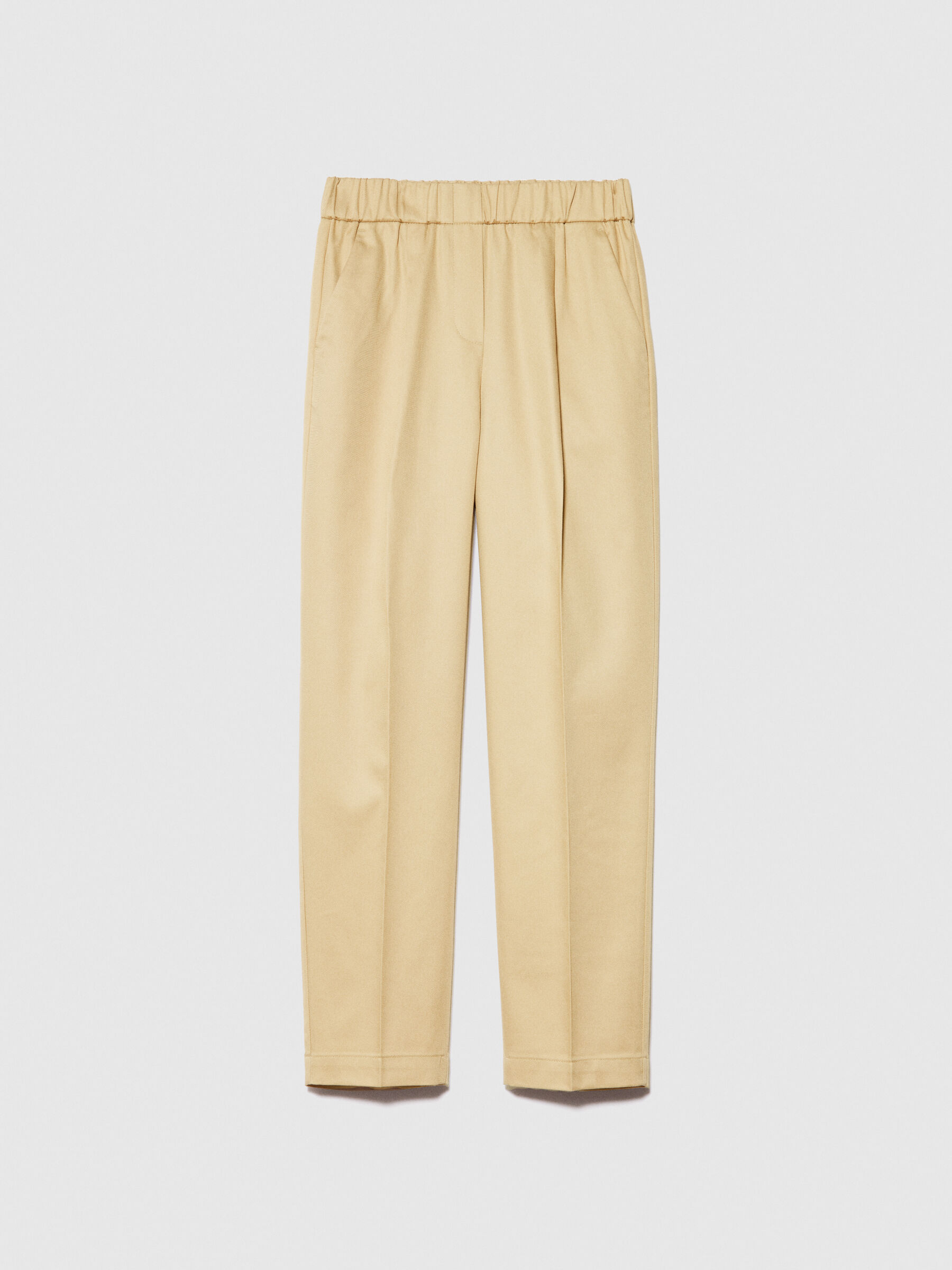 Solid color joggers Beige Sisley