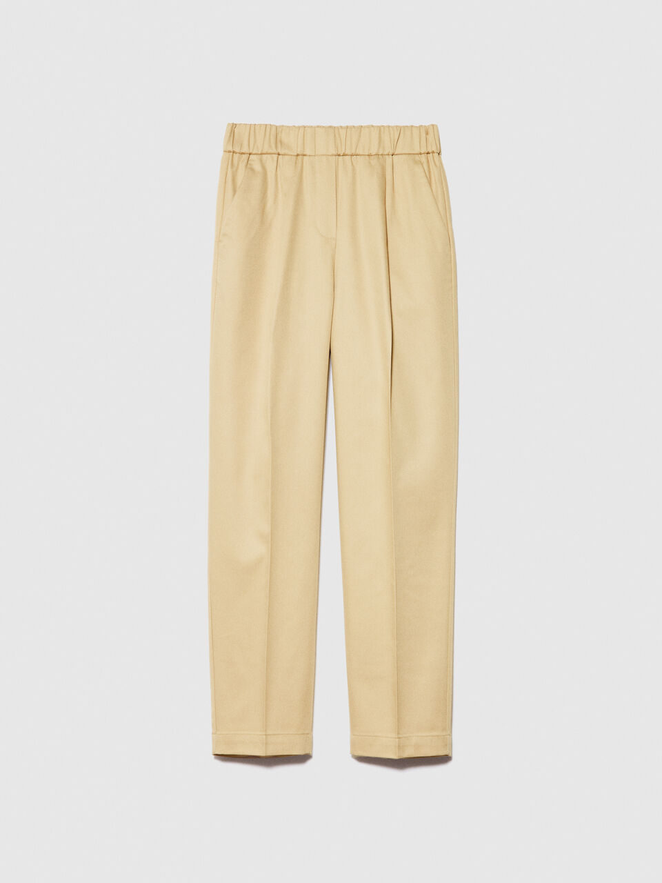 Solid color joggers Women image number null
