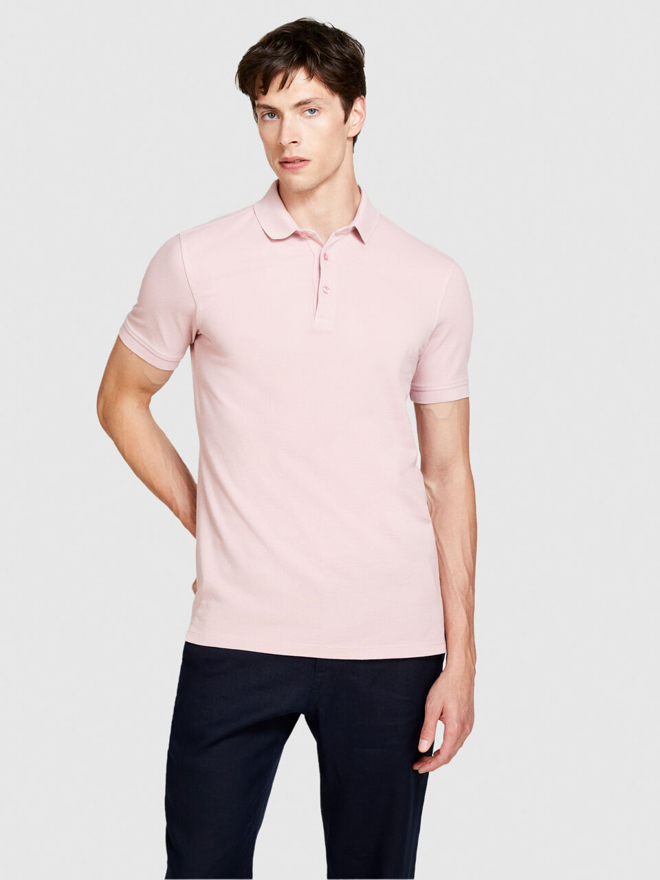Slim fit polo Men image number null