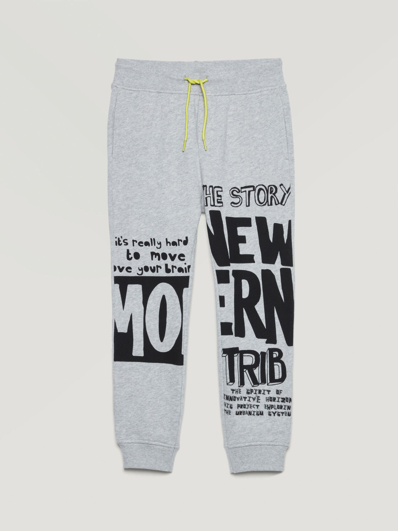 sweatpants with writing