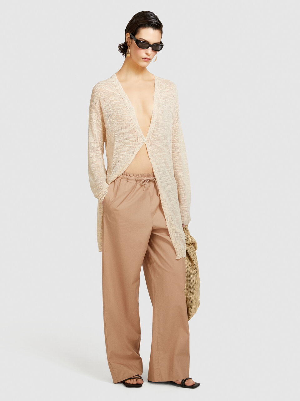 Long cardigan Women image number null