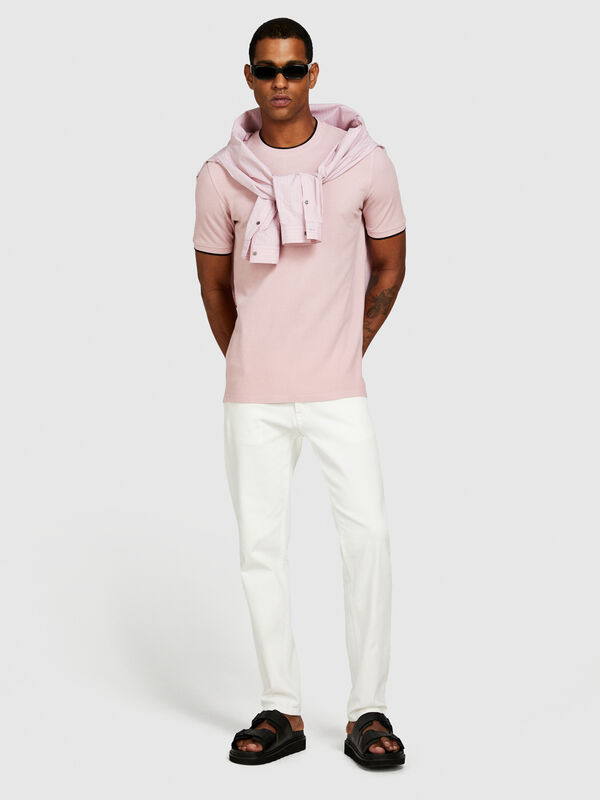 Clashing t-shirt - men's short sleeve t-shirts | Sisley