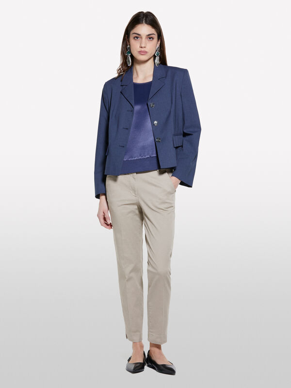 Beige chinos Beige chinos - women's chino trousers | Sisley
