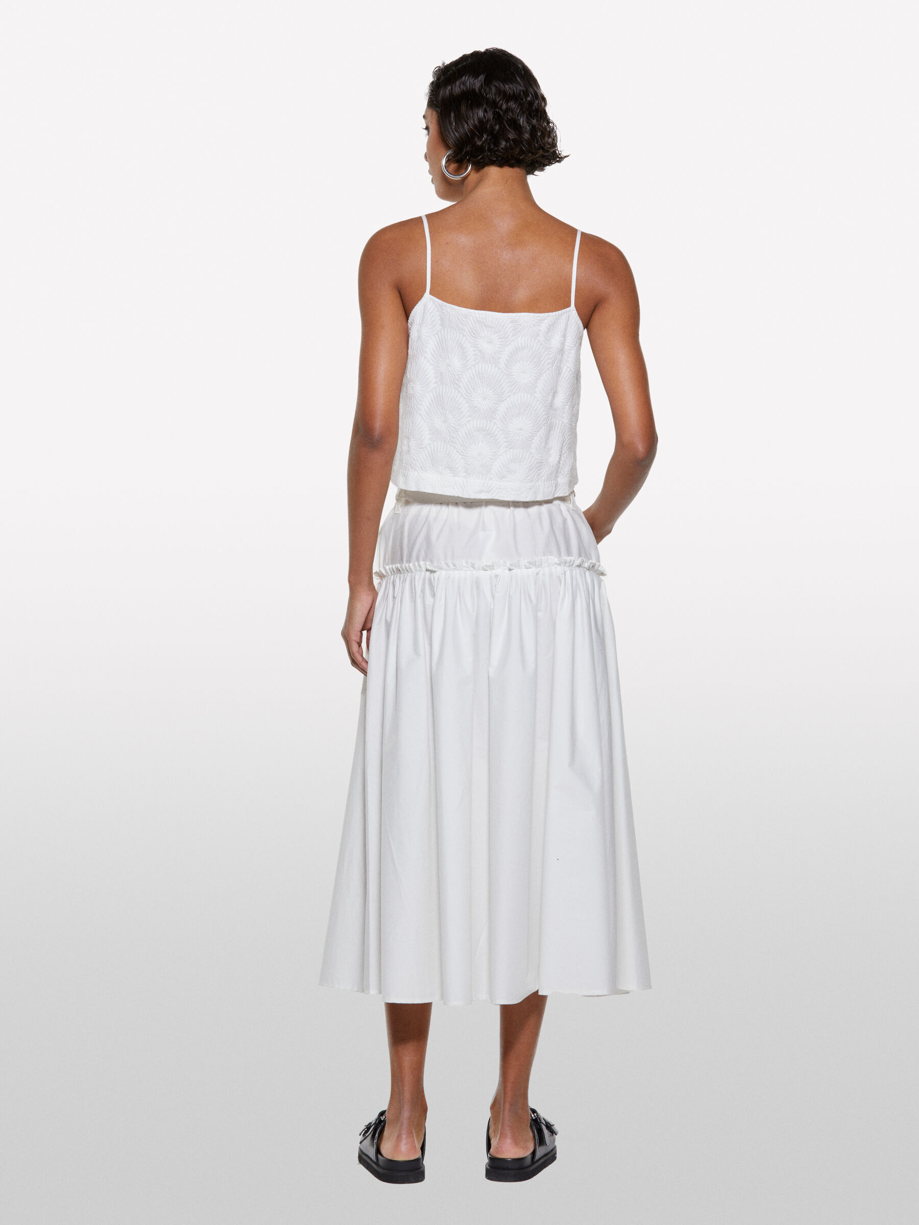 TODAYFUL　Organdy Embroider Tops　ホワイト　新品 TODAYFUL Organdy Embroider Tops ホワイト
