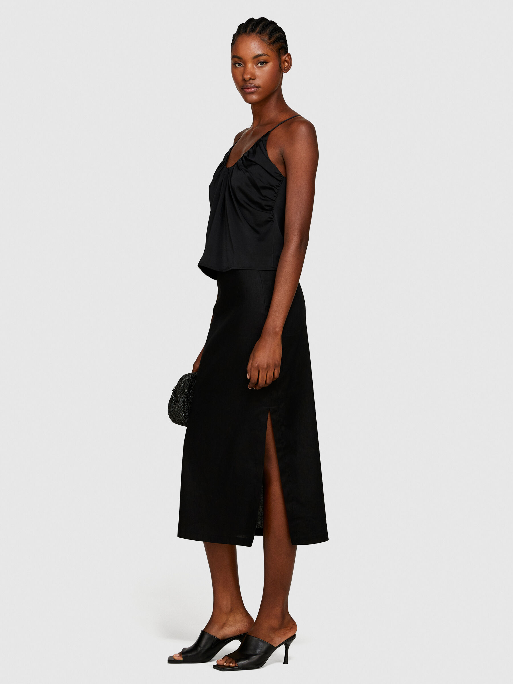 Top with curl Women image number null