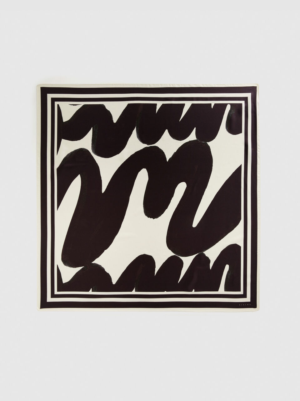 Printed square scarf Women image number null