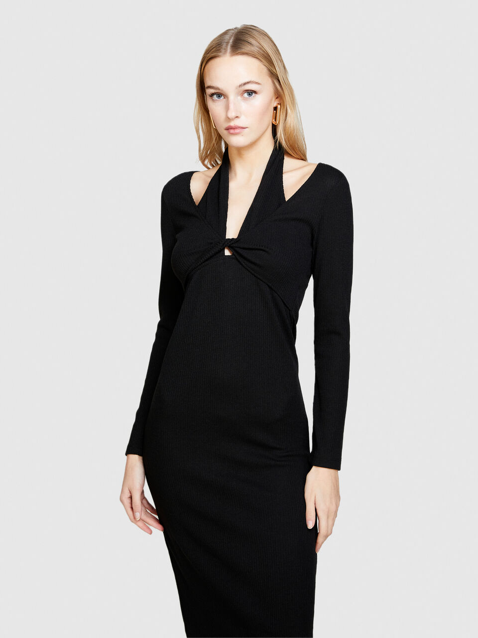 Dress with swirl and porthole Women image number null