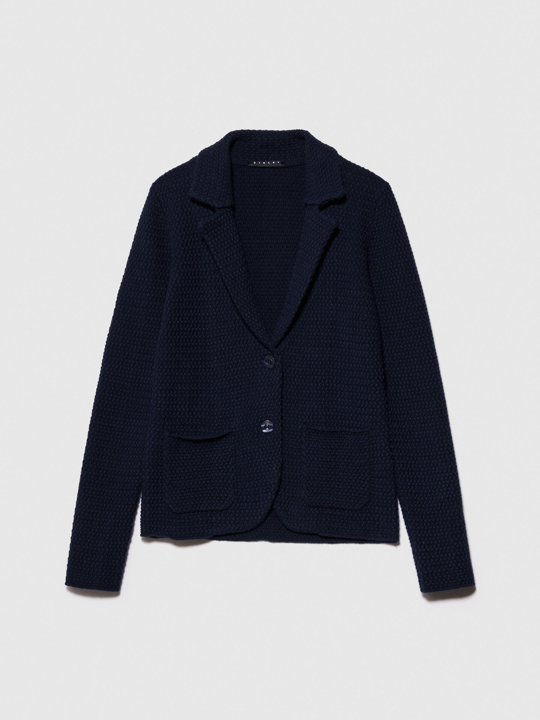 Knit blazer Dark Blue Sisley