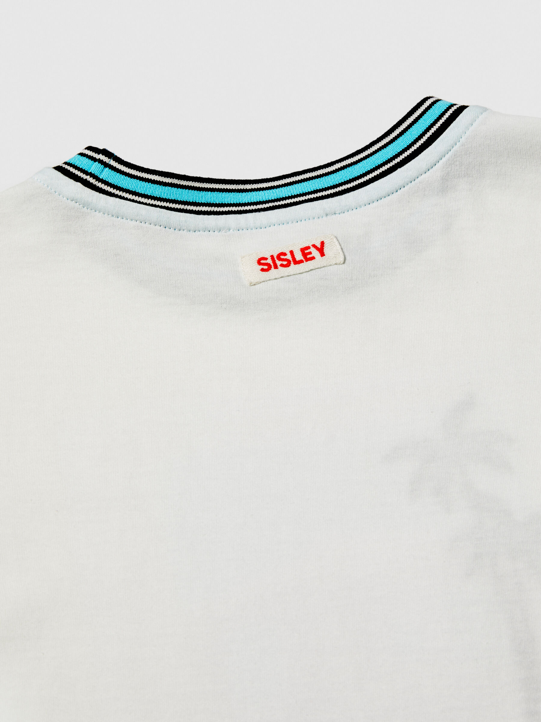 T-shirt with embroidered print Junior Boy image number null