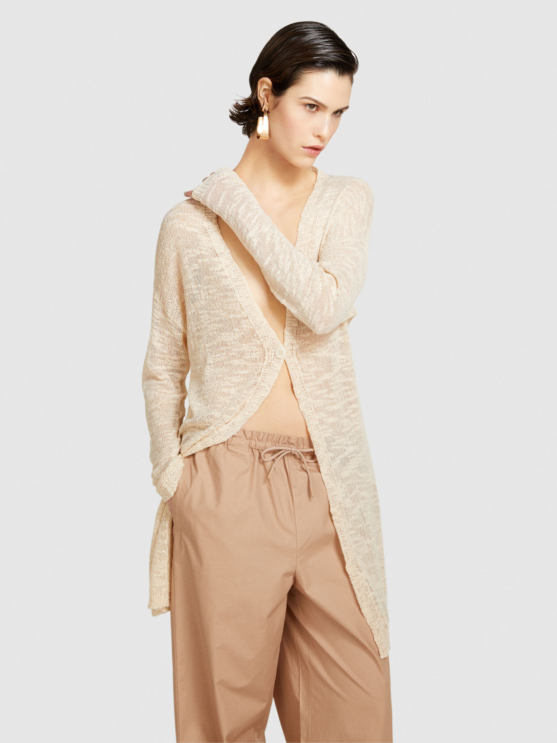 Long cardigan Women image number null
