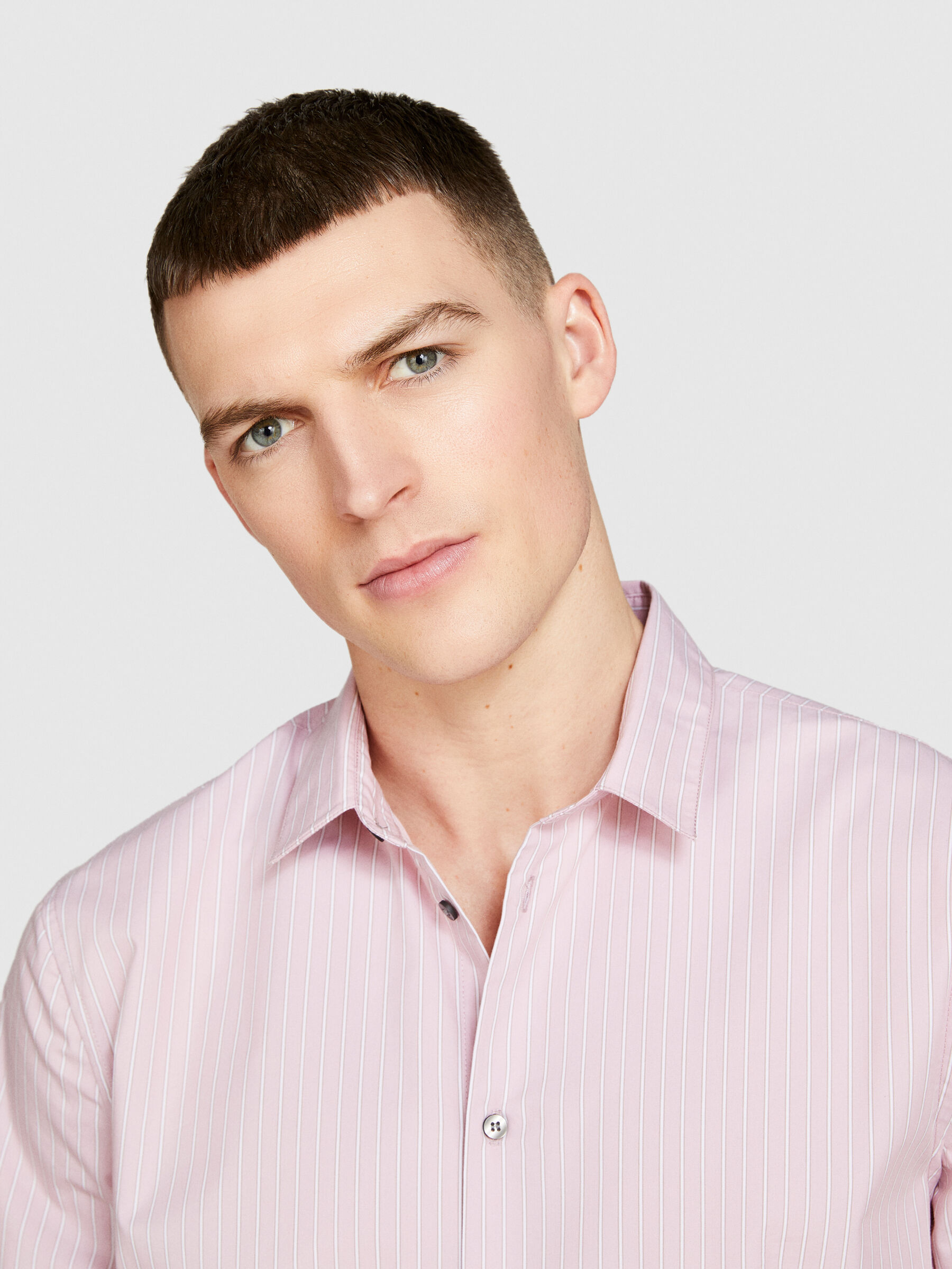 Striped shirt, Soft Pink - Sisley