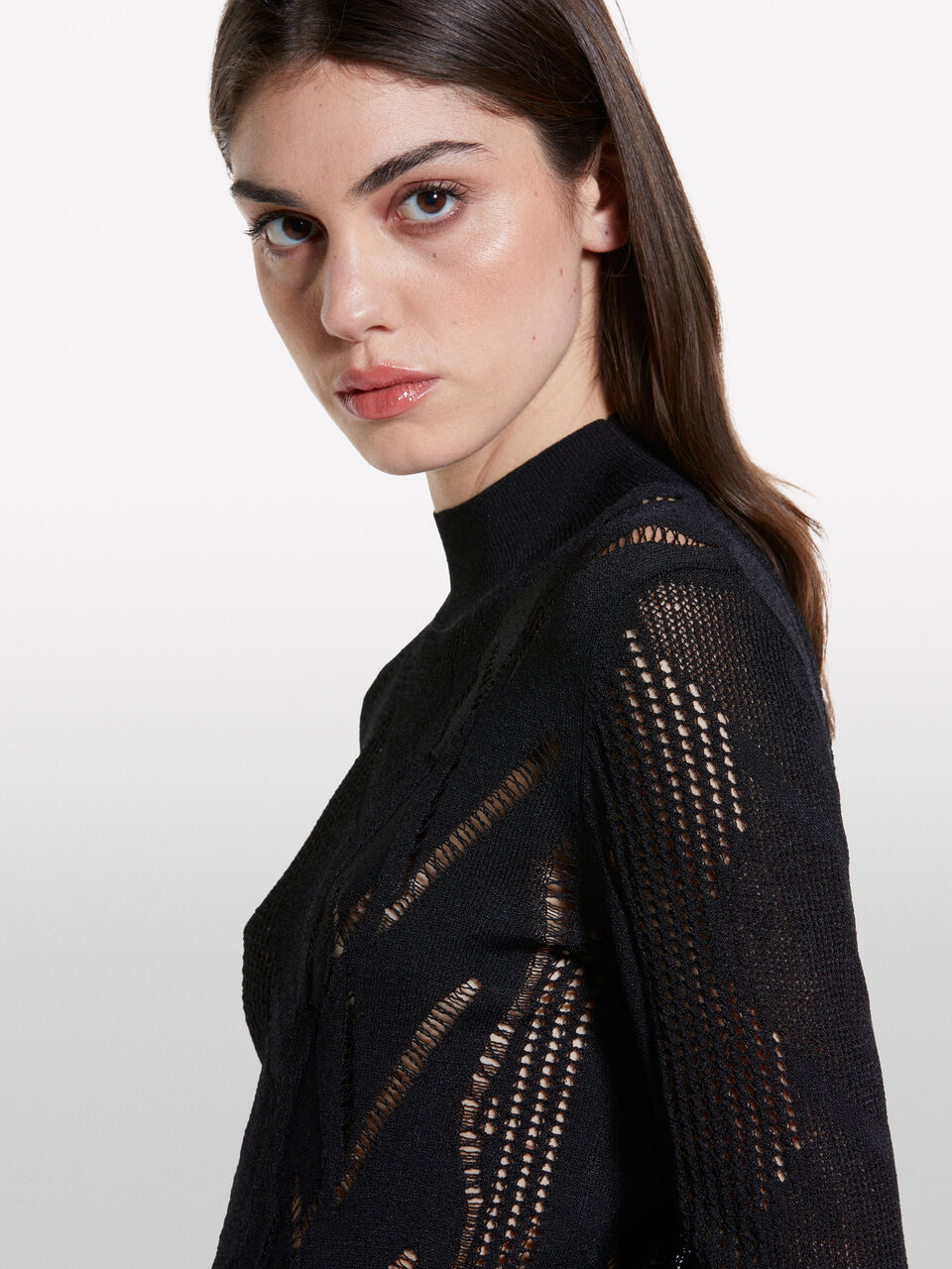 TURTLE NECK SWEATER Women image number null