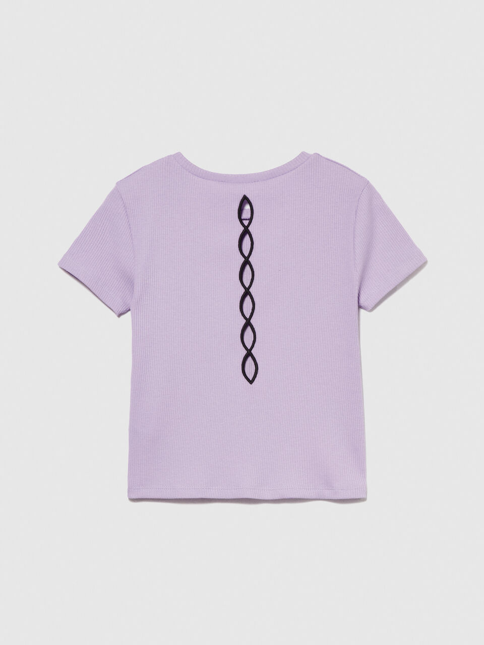 T-shirt with print and cut-out Junior Girl image number null