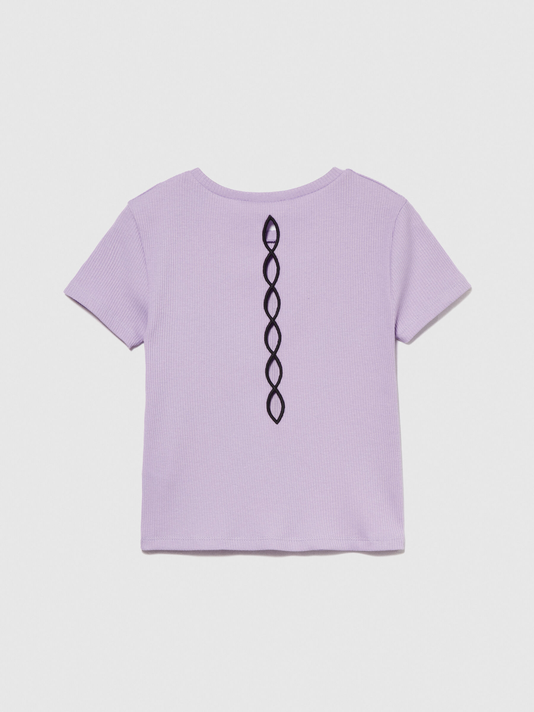 T-shirt with print and cut-out Junior Girl image number null
