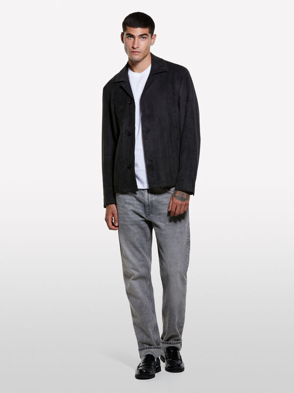 White regular fit short sleeve t-shirt - men's short sleeve t-shirts | Sisley