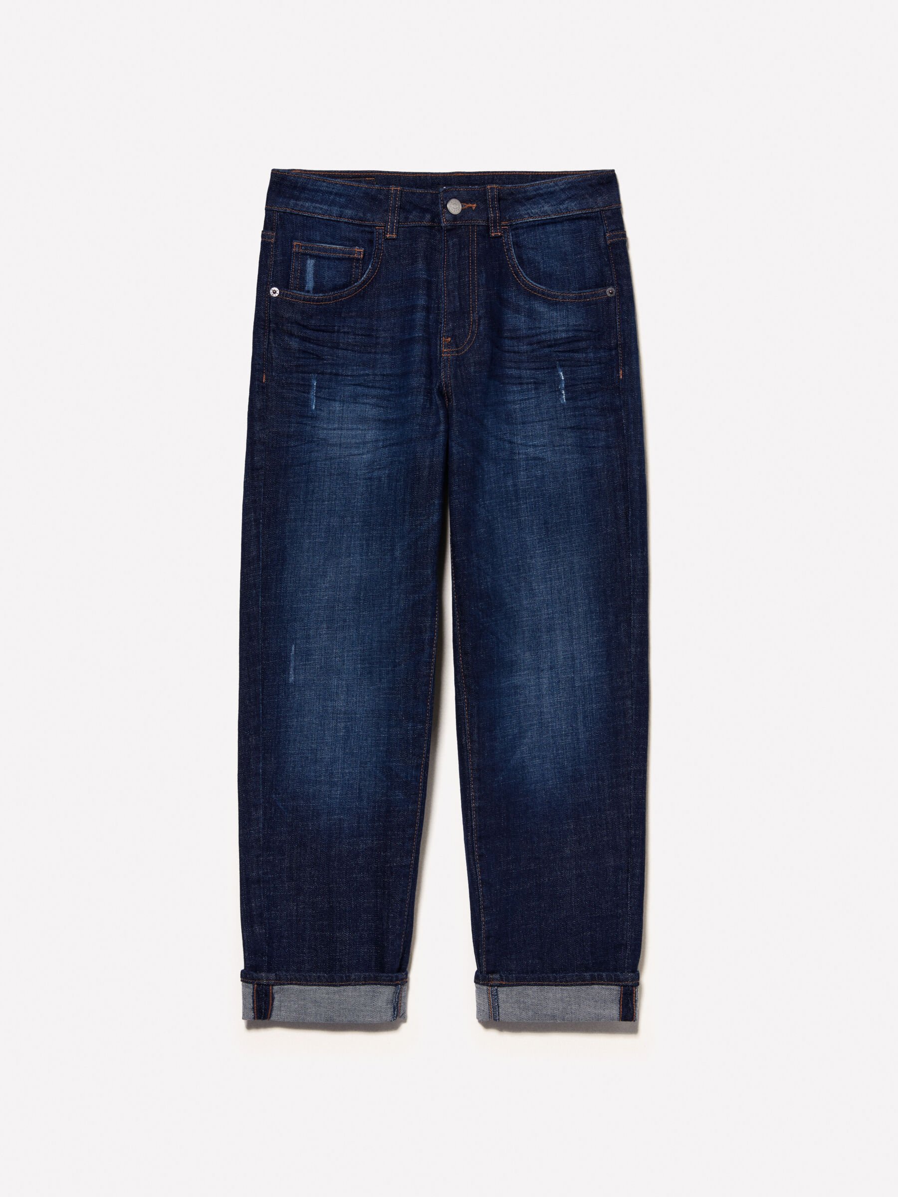 Dark blue regular fit Manhattan jeans Dark Blue Sisley